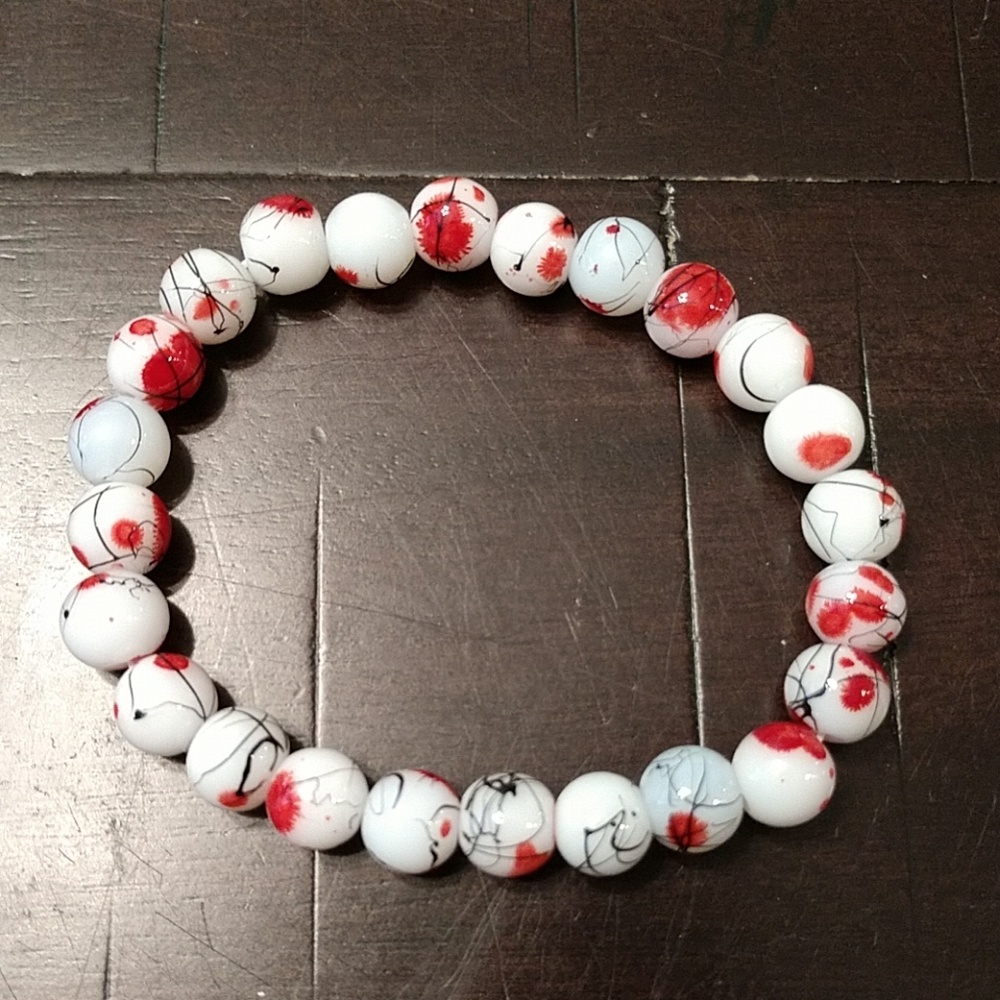 ♦️4 for $20♦️ Handmade Glass Beaded Bracelet